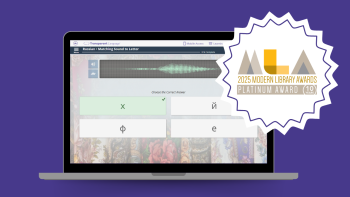 Transparent Language Online Modern Library Award